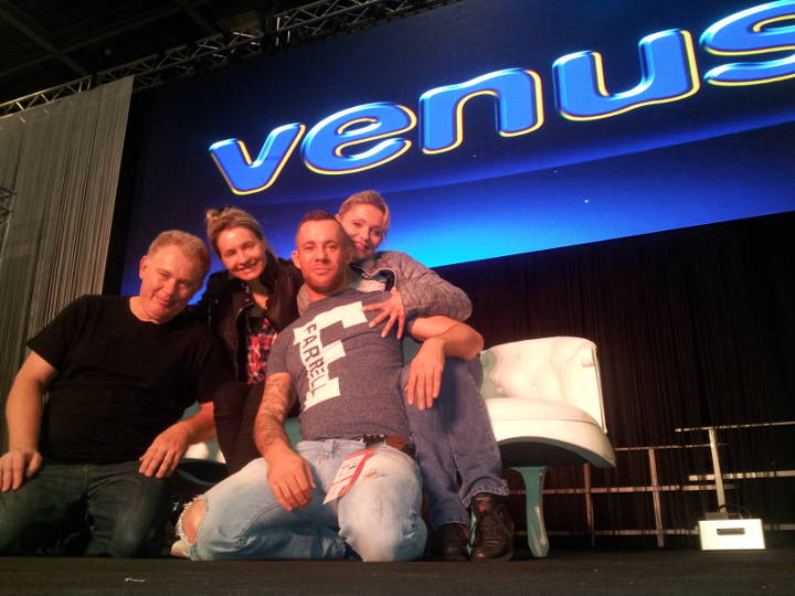 Venus 2016 - Auf der Show Bühne